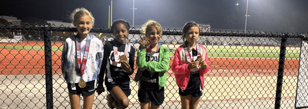 Girls 8-Under 4x100